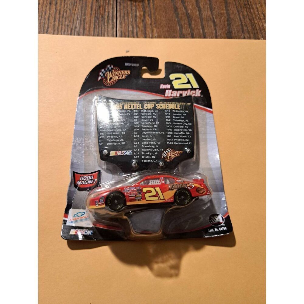 Vintage 2005 Kevin Harvick 21 Take 5 1:64 Winners Circle Diecast Nascar Race Car